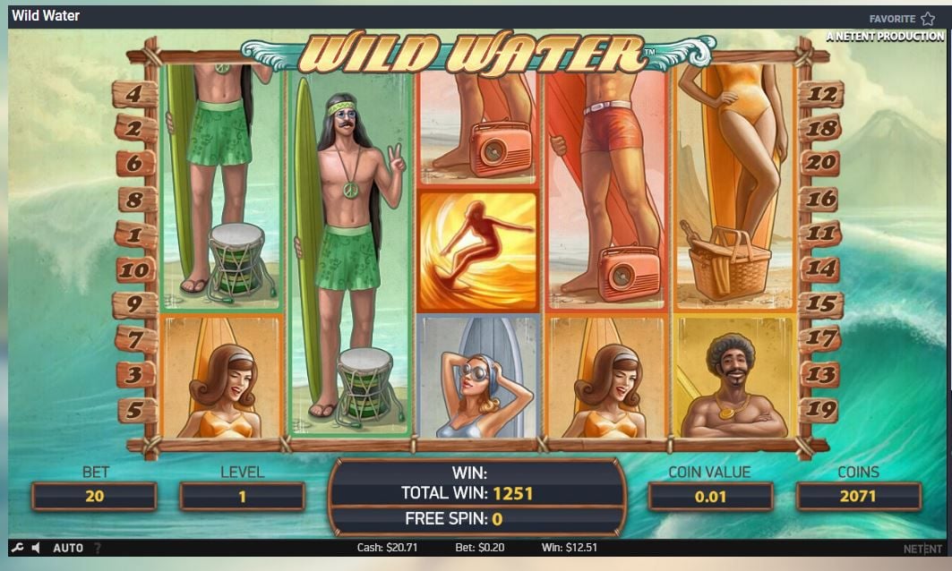 wild water slots